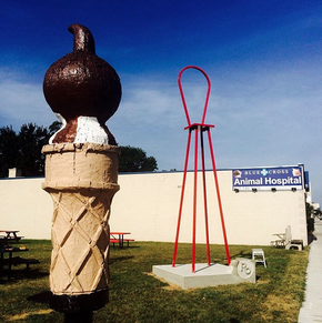 11 Mile Art Project - Red Chakra